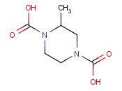 <span class='lighter'>1,4-PIPERAZINEDICARBOXYLIC</span> ACID, <span class='lighter'>2-METHYL-</span>