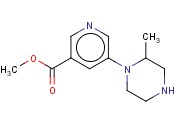 METHYL 5-(2-METHYL-1-PIPERAZINYL)<span class='lighter'>NICOTINATE</span>