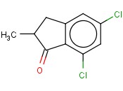 5,7-DICHLORO-2-METHYL-1-<span class='lighter'>INDANONE</span>