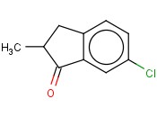 6-CHLORO-2-METHYL-1-<span class='lighter'>INDANONE</span>