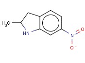 2,3-<span class='lighter'>二</span><span class='lighter'>氢</span>-2-甲基-6-<span class='lighter'>硝基</span>-1H-<span class='lighter'>吲哚</span>