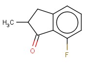 7-FLUORO-2-METHYL-1-<span class='lighter'>INDANONE</span>