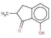 7-HYDROXY-2-METHYL-1-<span class='lighter'>INDANONE</span>