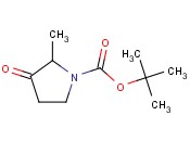 <span class='lighter'>tert</span>. Butyl 2-methyl-3-oxo-1-pyrrolidinecarboxylate