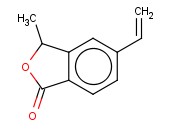 <span class='lighter'>5-ETHENYL-3-METHYL-1,3-DIHYDRO-2-BENZOFURAN-1-ONE</span>