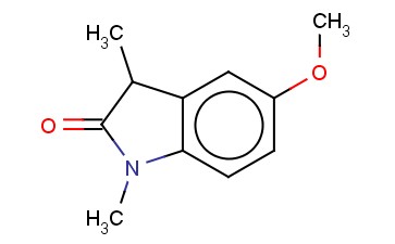 <span class='lighter'>1,3</span>-<span class='lighter'>二甲基</span>-5-<span class='lighter'>甲</span><span class='lighter'>氧基</span><span class='lighter'>吲哚</span><span class='lighter'>啉</span>-2-<span class='lighter'>酮</span>