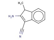 2-AMINO-1-METHYL-1H-<span class='lighter'>INDENE</span>-3-CARBONITRILE