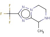 5,6,7,8-四氢-8-甲基-2-(三<span class='lighter'>氟</span>甲基)-[1,2,4]噻唑并[1,5-a]<span class='lighter'>吡</span><span class='lighter'>嗪</span>