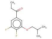 3'-<span class='lighter'>ISO</span>-BUTOXY-4',5'-DIFLUOROPROPIOPHENONE