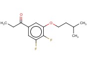 4',5'-DIFLUORO-3'-<span class='lighter'>ISO</span>-PENTOXYPROPIOPHENONE