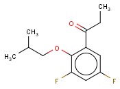 2'-<span class='lighter'>ISO</span>-BUTOXY-3',5'-DIFLUOROPROPIOPHENONE
