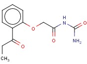 [2-(2-PROPANOYLPHENOXY)<span class='lighter'>ACETYL</span>]UREA