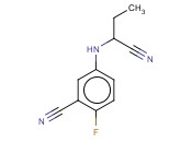 5-[(1-CYANOPROPYL)AMINO]-<span class='lighter'>2-FLUOROBENZONITRILE</span>