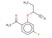2-(2-<span class='lighter'>ACETYL</span>-5-FLUOROPHENOXY)BUTANENITRILE