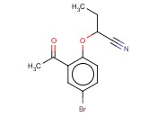 2-(2-<span class='lighter'>ACETYL</span>-4-BROMOPHENOXY)BUTANENITRILE