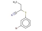 2-[(<span class='lighter'>3-BROMOPHENYL</span>)SULFANYL]BUTANENITRILE