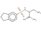 2-(2,3-DIHYDRO-1H-<span class='lighter'>INDENE</span>-5-SULFONAMIDO)BUTANIMIDAMIDE