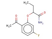 2-(2-<span class='lighter'>ACETYL</span>-5-FLUOROPHENOXY)BUTANAMIDE