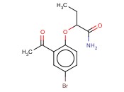 2-(2-<span class='lighter'>ACETYL</span>-4-BROMOPHENOXY)BUTANAMIDE