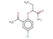 2-(2-<span class='lighter'>ACETYL</span>-4-CHLOROPHENOXY)BUTANAMIDE