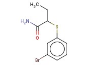 2-[(<span class='lighter'>3-BROMOPHENYL</span>)SULFANYL]BUTANAMIDE