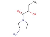 1-(3-AMINO-1-PYRROLIDINYL)-1-OXO-2-<span class='lighter'>BUTANOL</span>