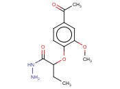 2-(4-<span class='lighter'>ACETYL</span>-2-METHOXYPHENOXY)BUTANEHYDRAZIDE