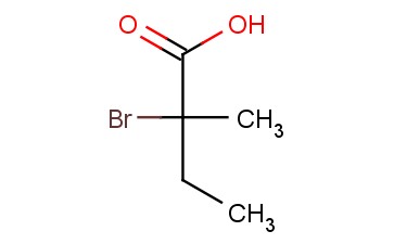 2-<span class='lighter'>溴</span>-2-<span class='lighter'>甲基</span><span class='lighter'>丁酸</span>