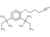 4-[2,4-<span class='lighter'>二</span>(1,1-<span class='lighter'>二</span>甲基丙基)苯氧基]<span class='lighter'>丁</span><span class='lighter'>腈</span>