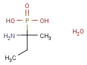 (1-<span class='lighter'>氨基</span>-1-甲基丙基)膦<span class='lighter'>酸</span>