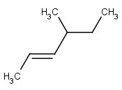 4-<span class='lighter'>甲基</span>-2-己烯(顺反异构<span class='lighter'>体</span>混合物)