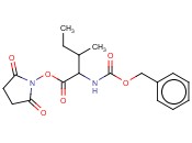 CARBOBENZYLOXY-L-ISOLEUCINE <span class='lighter'>N-HYDROXYSUCCINIMIDE</span> ESTER