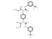 N,N'-DI-SEC-BUTYL-N,N'-DI((3-TRIFLUOROMETHYL-PH)-CARBAMOYL)-1,4-<span class='lighter'>PHENYLENEDIAMINE</span>