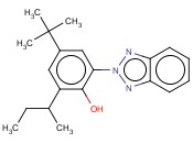 2-(3-仲丁基-5-叔丁基-2-羟苯基)<span class='lighter'>苯</span>并<span class='lighter'>三</span><span class='lighter'>唑</span>