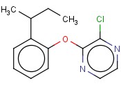 2-[2-(BUTAN-2-YL)PHENOXY]-3-<span class='lighter'>CHLOROPYRAZINE</span>