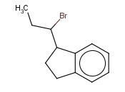 1-(1-BROMOPROPYL)-2,3-DIHYDRO-1H-<span class='lighter'>INDENE</span>