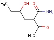 2-<span class='lighter'>ACETYL</span>-4-HYDROXYHEXANAMIDE