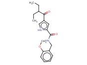 4-(2-ETHYLBUTANOYL)-N-(<span class='lighter'>2-METHOXYBENZYL</span>)-1H-PYRROLE-2-CARBOXAMIDE