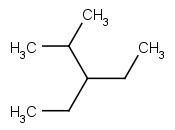 2-<span class='lighter'>甲基</span>-3-乙基<span class='lighter'>戊烷</span>