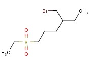 4-(BROMOMETHYL)-1-(ETHANESULFONYL)<span class='lighter'>HEXANE</span>