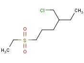 4-(CHLOROMETHYL)-1-(ETHANESULFONYL)<span class='lighter'>HEXANE</span>