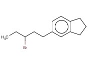 5-(3-BROMOPENTYL)-2,3-DIHYDRO-1H-<span class='lighter'>INDENE</span>