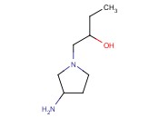 1-(3-AMINO-1-PYRROLIDINYL)-2-<span class='lighter'>BUTANOL</span>