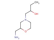 1-[2-(AMINOMETHYL)-4-MORPHOLINYL]-2-<span class='lighter'>BUTANOL</span>