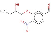 3-(2-HYDROXYBUTOXY)-<span class='lighter'>4-NITROBENZALDEHYDE</span>