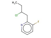 2-(2-CHLOROBUTYL)-<span class='lighter'>3-FLUOROPYRIDINE</span>