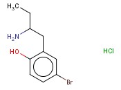 2-(2-AMINOBUTYL)-4-<span class='lighter'>BROMOPHENOL</span> HYDROCHLORIDE