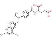 N-(4-(1-((2,4-二氨基-6-蝶啶)甲基)丙基)苯甲酰)-<span class='lighter'>L-</span><span class='lighter'>谷氨酸</span>