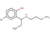 2-(1-[(3-AMINOPROPYL)AMINO]PROPYL)-4-<span class='lighter'>BROMOPHENOL</span>