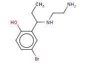 2-(1-[(2-AMINOETHYL)AMINO]PROPYL)-4-<span class='lighter'>BROMOPHENOL</span>